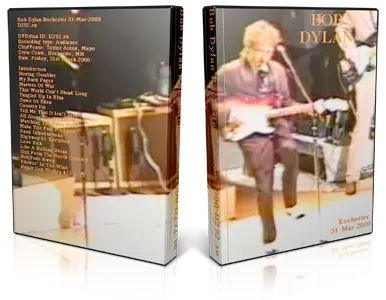 Artwork Cover of Bob Dylan 2000-03-31 DVD Rochester Audience