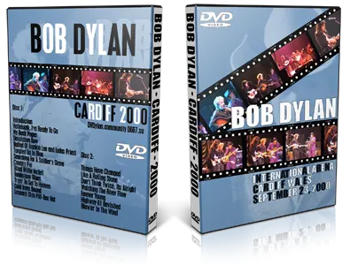 Artwork Cover of Bob Dylan 2000-09-23 DVD Cardiff Audience