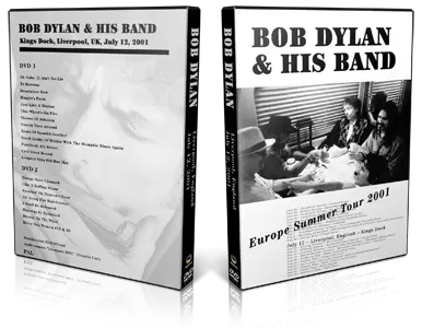 Artwork Cover of Bob Dylan 2001-07-12 DVD Liverpool Audience