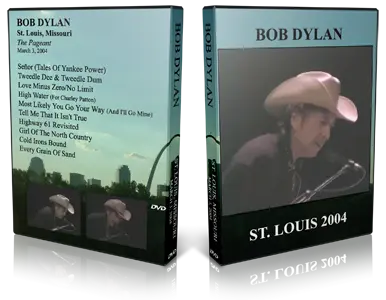 Artwork Cover of Bob Dylan 2004-03-03 DVD St Louis Audience