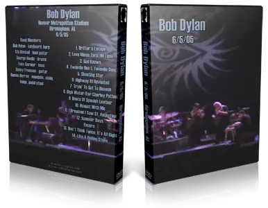 Artwork Cover of Bob Dylan 2005-06-05 DVD Birmingham Audience