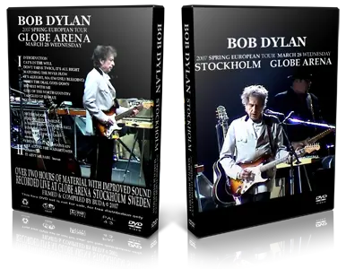 Artwork Cover of Bob Dylan 2007-03-28 DVD Stockholm Audience