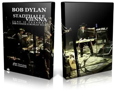 Artwork Cover of Bob Dylan 2008-06-10 DVD Vienna Audience