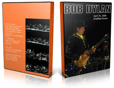 Artwork Cover of Bob Dylan 2009-04-24 DVD Sheffield Audience