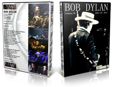 Artwork Cover of Bob Dylan 2011-06-18 DVD London Audience