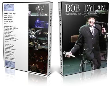 Artwork Cover of Bob Dylan 2011-10-10 DVD Manchester Audience