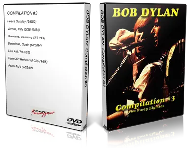 Artwork Cover of Bob Dylan Compilation DVD Live Vol 03 Early 80s Proshot