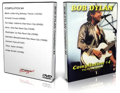 Artwork Cover of Bob Dylan Compilation DVD Live Vol 04 Late 80s Proshot