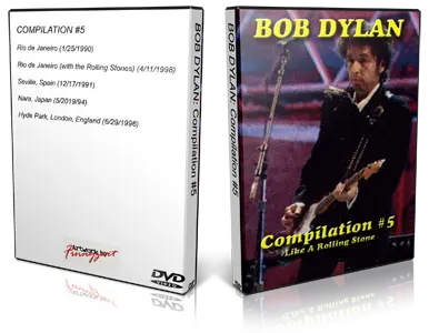 Artwork Cover of Bob Dylan Compilation DVD Live Vol 05 Like a Rolling Stone Proshot