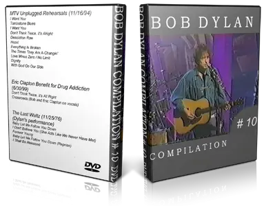 Artwork Cover of Bob Dylan Compilation DVD Live Vol 10 Unplugged and Plugged Proshot