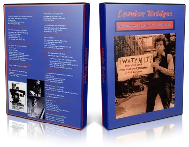 Artwork Cover of Bob Dylan Compilation DVD London Bridges Vol 1 Proshot