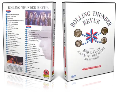 Artwork Cover of Bob Dylan Compilation DVD Rolling Thunder Revue Proshot