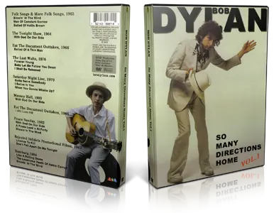 Artwork Cover of Bob Dylan Compilation DVD So many directions home Vol 1 Proshot