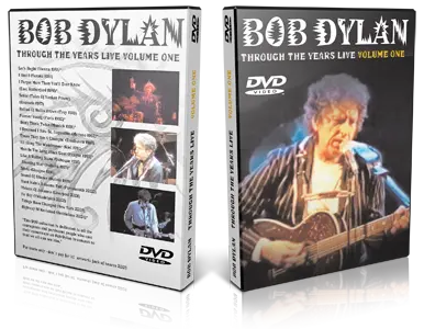 Artwork Cover of Bob Dylan Compilation DVD Through The Years LIVE Vol 1 Audience