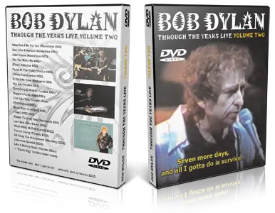 Artwork Cover of Bob Dylan Compilation DVD Through The Years LIVE Vol 2 Audience