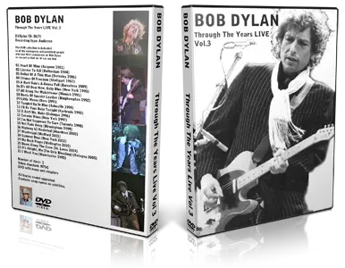 Artwork Cover of Bob Dylan Compilation DVD Through The Years LIVE Vol 3 Audience