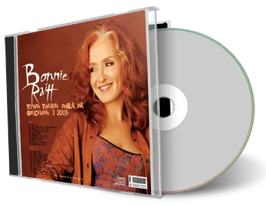 Artwork Cover of Bonnie Raitt 2005-12-03 CD Philadelphia Audience