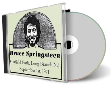 Artwork Cover of Bruce Springsteen 1971-09-01 CD Long Branch Audience