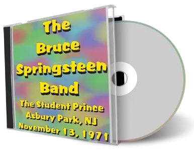 Artwork Cover of Bruce Springsteen 1971-11-13 CD Asbury Park Soundboard
