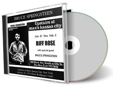Artwork Cover of Bruce Springsteen 1973-01-31 CD New York Soundboard