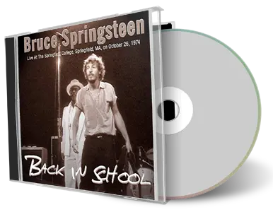 Artwork Cover of Bruce Springsteen 1974-10-26 CD Springfield Audience