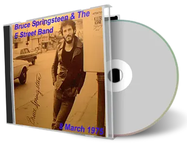 Artwork Cover of Bruce Springsteen 1975-03-08 CD Washington Audience