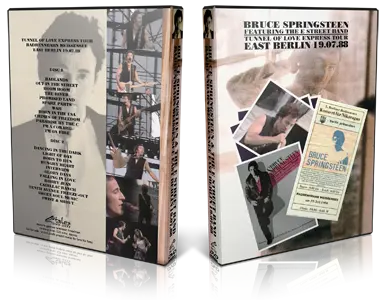 Artwork Cover of Bruce Springsteen 1988-07-19 DVD East Berlin Proshot