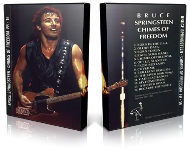 Artwork Cover of Bruce Springsteen 1988-09-10 DVD Barcelona Audience