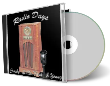 Artwork Cover of CSNY Compilation CD Radio Days Soundboard
