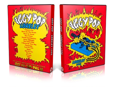 Artwork Cover of Iggy Pop 1996-06-22 DVD St Goarshausen Proshot