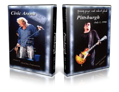 Artwork Cover of Jimmy Page and Robert Plant 1998-07-01 DVD Pittsburgh Audience