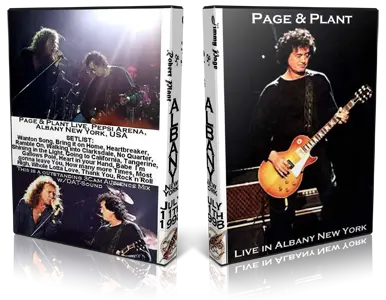 Artwork Cover of Jimmy Page and Robert Plant 1998-07-11 DVD Albany Proshot