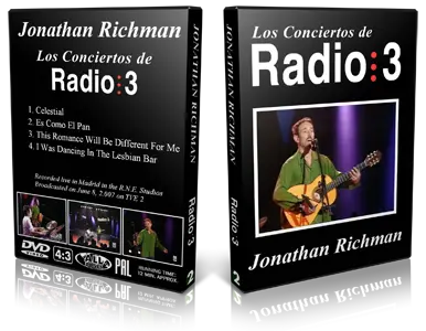 Artwork Cover of Jonathan Richman 2007-05-22 DVD Madrid Proshot