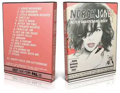 Artwork Cover of Norah Jones 2012-04-18 DVD Cologne Proshot