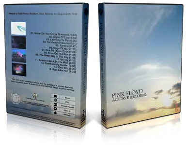 Artwork Cover of Pink Floyd 1988-08-02 DVD Oslo Audience