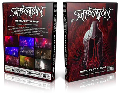 Artwork Cover of Suffocation 2009-11-13 DVD Quebec City Audience