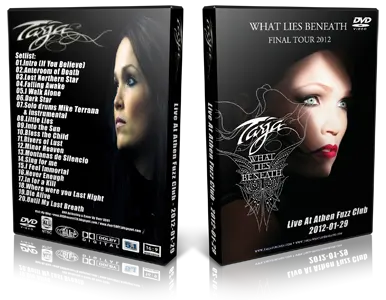 Artwork Cover of Tarja Turunen 2012-01-29 DVD Athens Audience