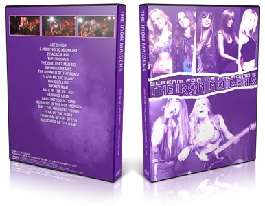 Artwork Cover of The Iron Maidens 2012-02-24 DVD Tarzana Audience