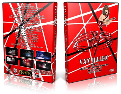 Artwork Cover of Van Halen 2012-03-01 DVD New York City Audience