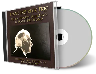 Artwork Cover of Dave Brubeck Trio 1974-02-08 CD Boston Audience