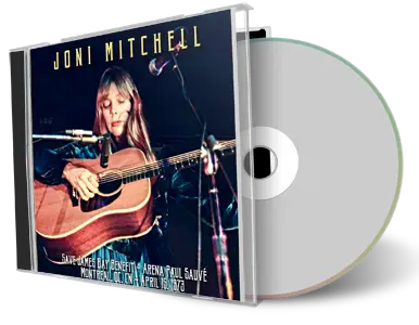 Artwork Cover of Joni Mitchell 1973-04-15 CD Montreal Soundboard