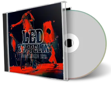 Artwork Cover of Led Zeppelin 1972-06-11 CD Baltimore Audience