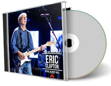 Artwork Cover of Eric Clapton 2017-05-25 CD London Audience