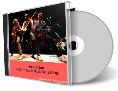 Artwork Cover of Status Quo 2016-10-28 CD Belfast Audience