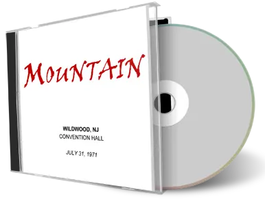 Artwork Cover of Mountain 1971-07-31 CD Wildwood Audience