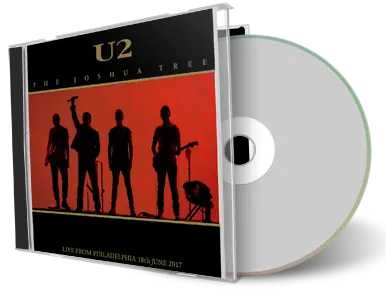Artwork Cover of U2 2017-06-18 CD Philadelphia Audience