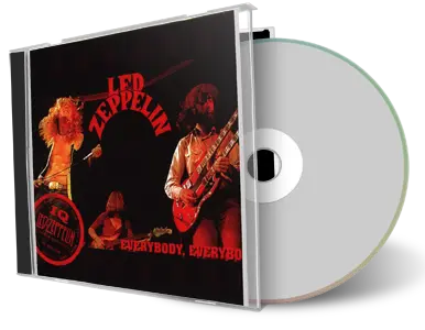 Artwork Cover of Led Zeppelin 1970-03-11 CD Hamburg Audience