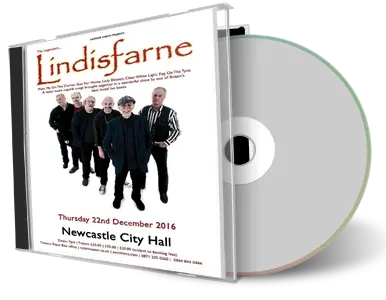 Artwork Cover of Lindisfarne 2016-12-22 CD Newcastle Audience