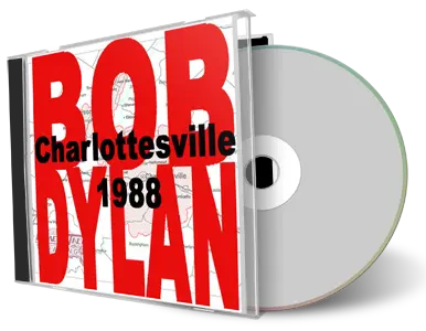 Artwork Cover of Bob Dylan 1988-09-19 CD Charlottesville Audience
