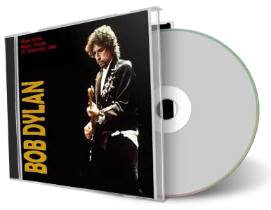 Artwork Cover of Bob Dylan 1988-09-23 CD Miami Audience